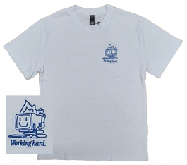 Working Hard Heavy Weight Tshirt